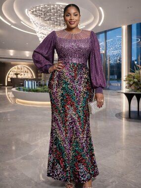 Celeste Sequin Dress